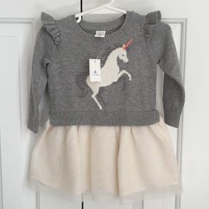 NWT Baby Gap Unicorn Dress